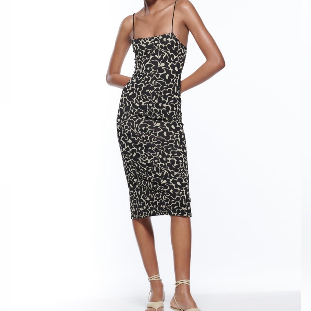 Zara Jacquard Dress